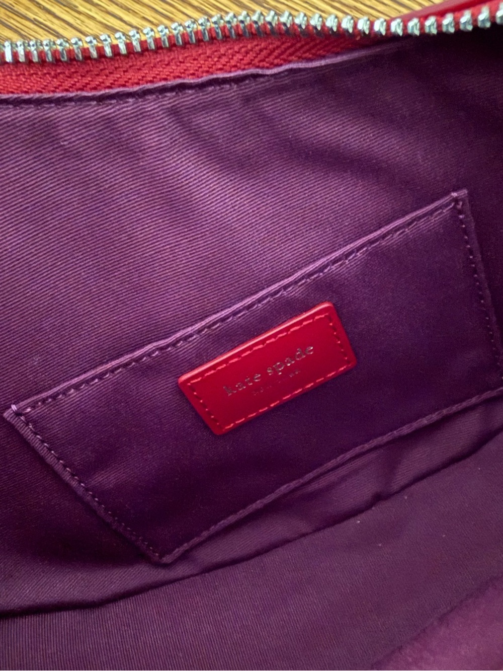 KATE SPADE Duo Crossbody Bag - Red Jam - Picture 9 of 15
